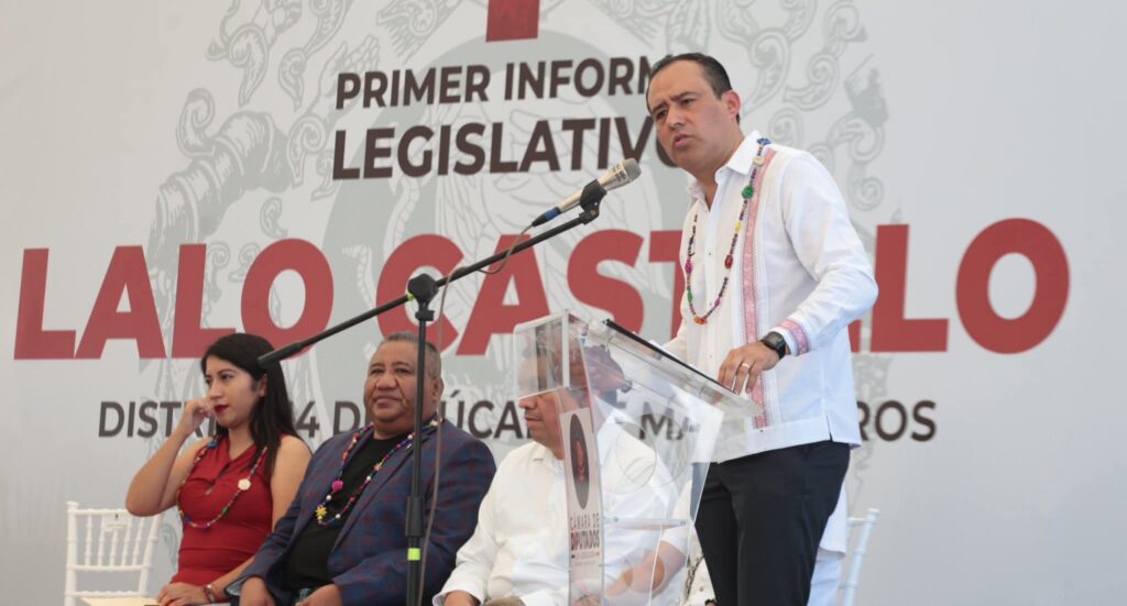 El Diputado Eduardo Castillo Rinde su Primer Informe Legislativo